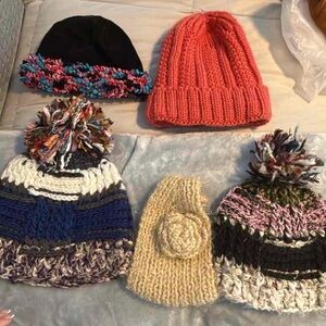 Stylish Multicolor Knit Beanie Collection